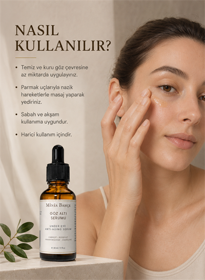 Cilt Nemlendirici Serum – 30 ml | Bitkisel Yağlarla Günlük Yüz Bakımı