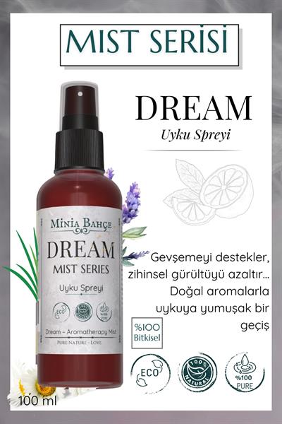 DREAM Mist – Lavanta, Vetiver ve Buhur İçerikli Aromaterapi Vücut Spreyi (100 ml)