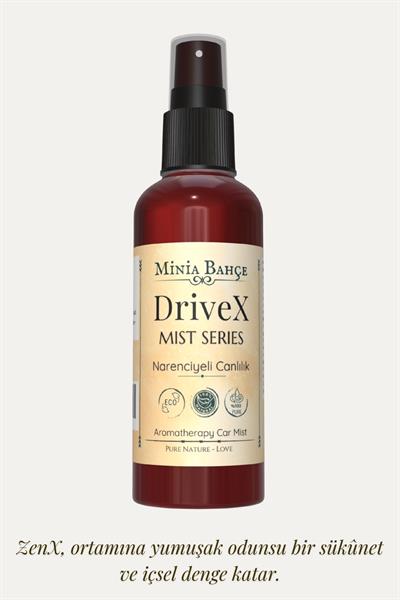 DriveX Mist – Greyfurt, Limon, Okaliptüs ve Nane Yağlı Enerji Veren Aromaterapi Vücut Spreyi (100 ml)