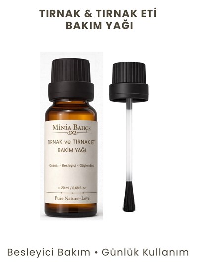 El & Tırnak Bakım Seti - %100 Doğal Balm (50 ml)+ Tırnak Bakım Yağı(30 ml)