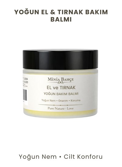 El & Tırnak Bakım Seti - %100 Doğal Balm (50 ml)+ Tırnak Bakım Yağı(30 ml)