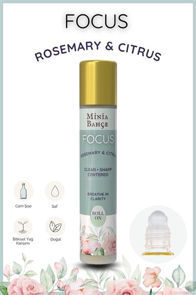 FOCUS – %100 Doğal Rosemary & Citrus Roll-On (10 ml)