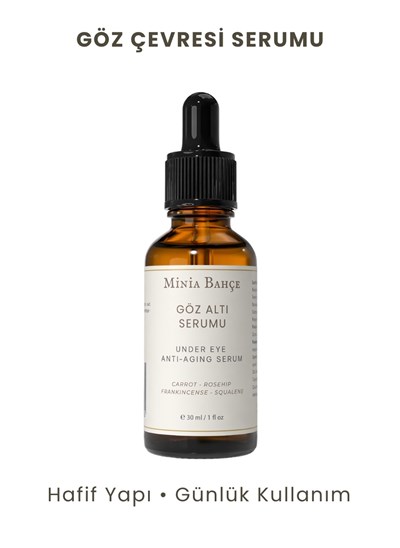 Göz Çevresi (30 ml) & Gece Bakım Seti (50 ml) - %100 Doğal