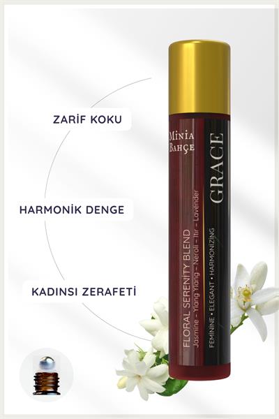GRACE – Yasemin & Neroli Roll | Doğal Bitkisel Yağ Karışımı – 10 ml