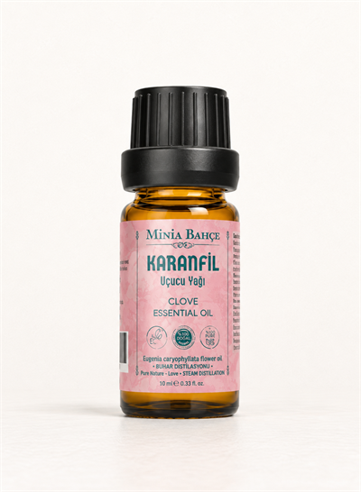 Karanfil Uçucu Yağı – 10 ml | Saf ve Katkısız Bitkisel Uçucu Yağ