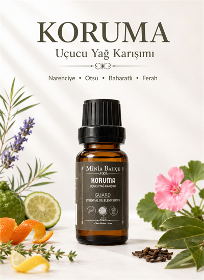 Koruma (Guard) Uçucu Yağ Karışımı - %100 Saf ve Doğal, 10ml