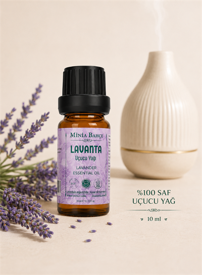 Lavanta Uçucu Yağı – 10 ml | Saf ve Katkısız Bitkisel Uçucu Yağ
