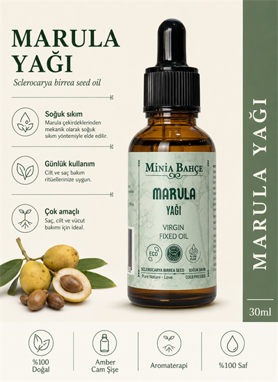 Marula Yağı – 30 ml | Soğuk Sıkım Sabit Yağ