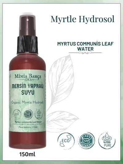 Mersin Yaprağı Suyu – %100 Doğal Hidrosol, 150 ml