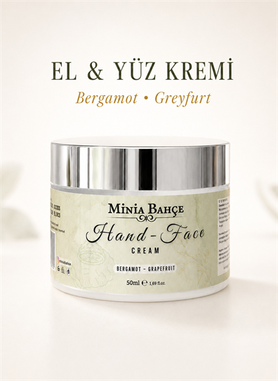 Bergamot & Greyfurt El ve Yüz Kremi – 50 ml