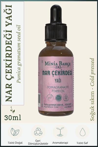 Nar Çekirdeği Yağı, %100 Saf ve Doğal - 30ml
