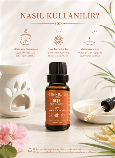 Neşe (Joy) Uçucu Yağ Karışımı – 10 ml 