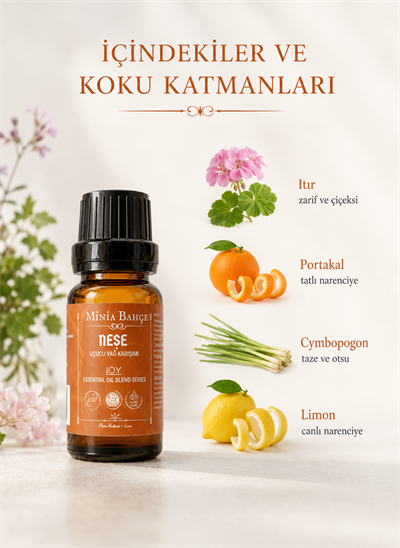 Neşe (Joy) Uçucu Yağ Karışımı – 10 ml 