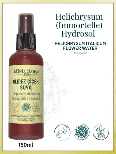 Ölmez Çiçek (ALTINOTU) Suyu -%100 Doğal Hidrosol, 150ml