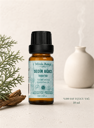 Sedir Ağacı Uçucu Yağı – 10 ml | Saf ve Katkısız Bitkisel Uçucu Yağ