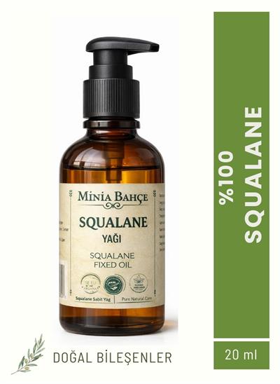 Skualen (Squalane) Yağı – %100 Doğal ve Saf, 20 ml