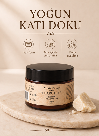 Soğuk Sıkım Shea Butter (Karite) Yağı  50 ml