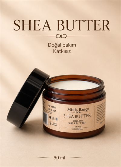 Soğuk Sıkım Shea Butter ve Hindistan Cevizi Yağı (%100 Doğal & Saf) - 150 ml
