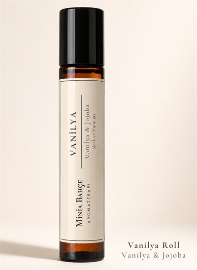 Vanilya Roll - %100 Doğal Vanilya & Jojoba Yağı 10 ml