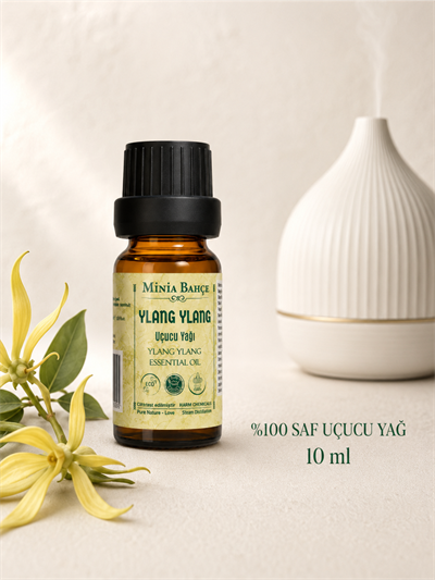 Ylang Ylang Uçucu Yağı – 10 ml | Saf ve Katkısız Bitkisel Uçucu Yağ