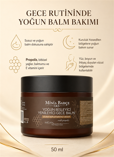Yoğun Besleyici & Yenileyici Gece Balmı – 50 ml