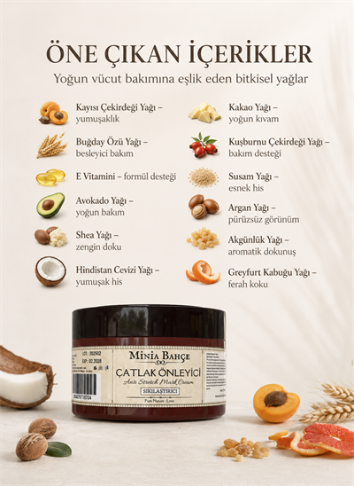 Yoğun Bakım Çatlak Kremi – 50 ml | Kuruluğa Eğilimli Ciltler İçin Besleyici Vücut Bakımı
