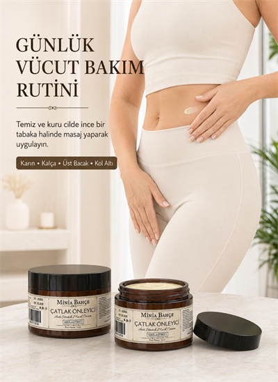 Yoğun Bakım Çatlak Kremi – 50 ml | Kuruluğa Eğilimli Ciltler İçin Besleyici Vücut Bakımı