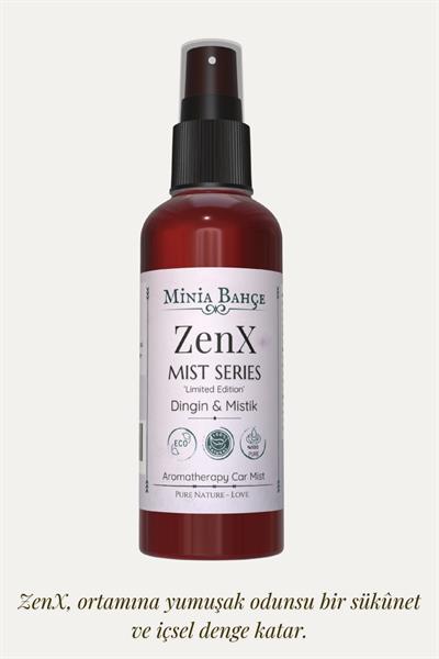 ZenX Mist – Lavanta, Sandal Ağacı ve Sedir Yağlı Dinginlik Veren Aromaterapi Vücut Spreyi (100 ml)