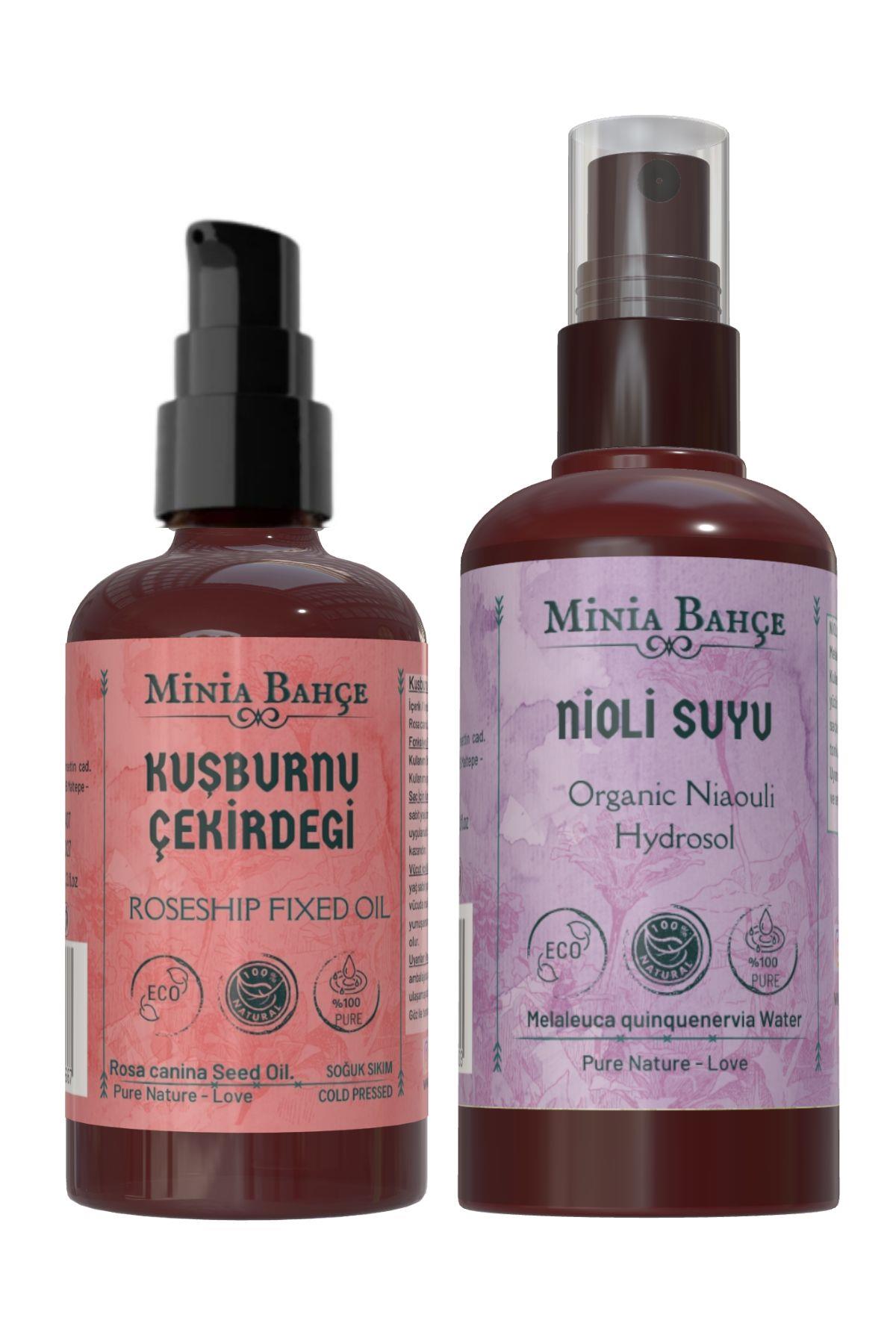 100ml Kuşburnu Çekirdeği Yağı , Organik Nioli Suyu 150ml