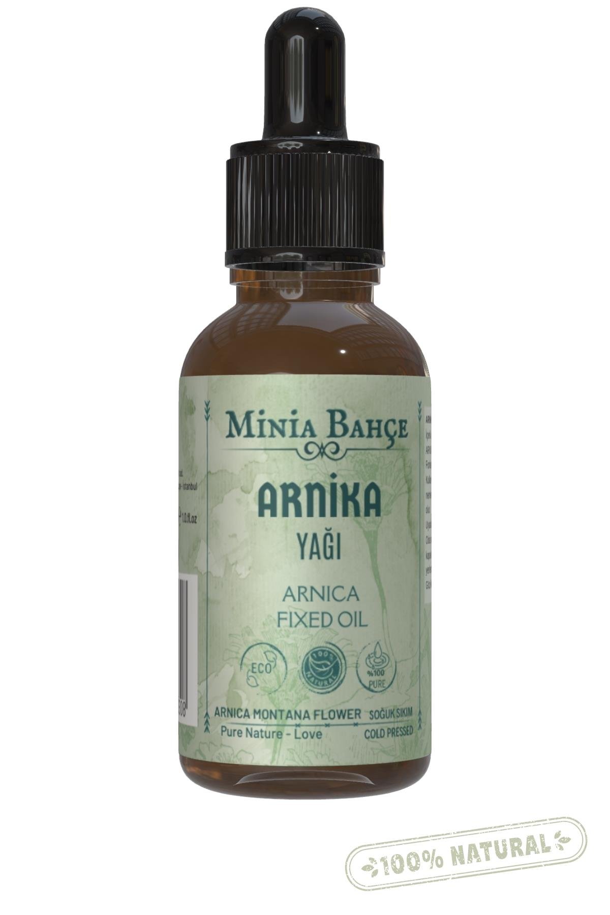 Arnika Sabit Yağı, %100 Saf, 30 Ml