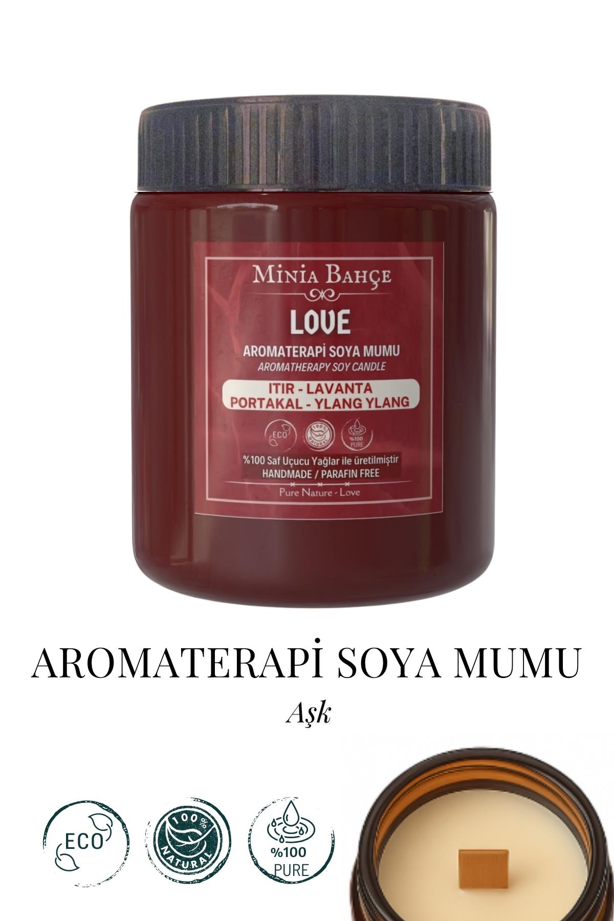 Aromaterapi Soya Mum - Love (Aşk) | 150 gr