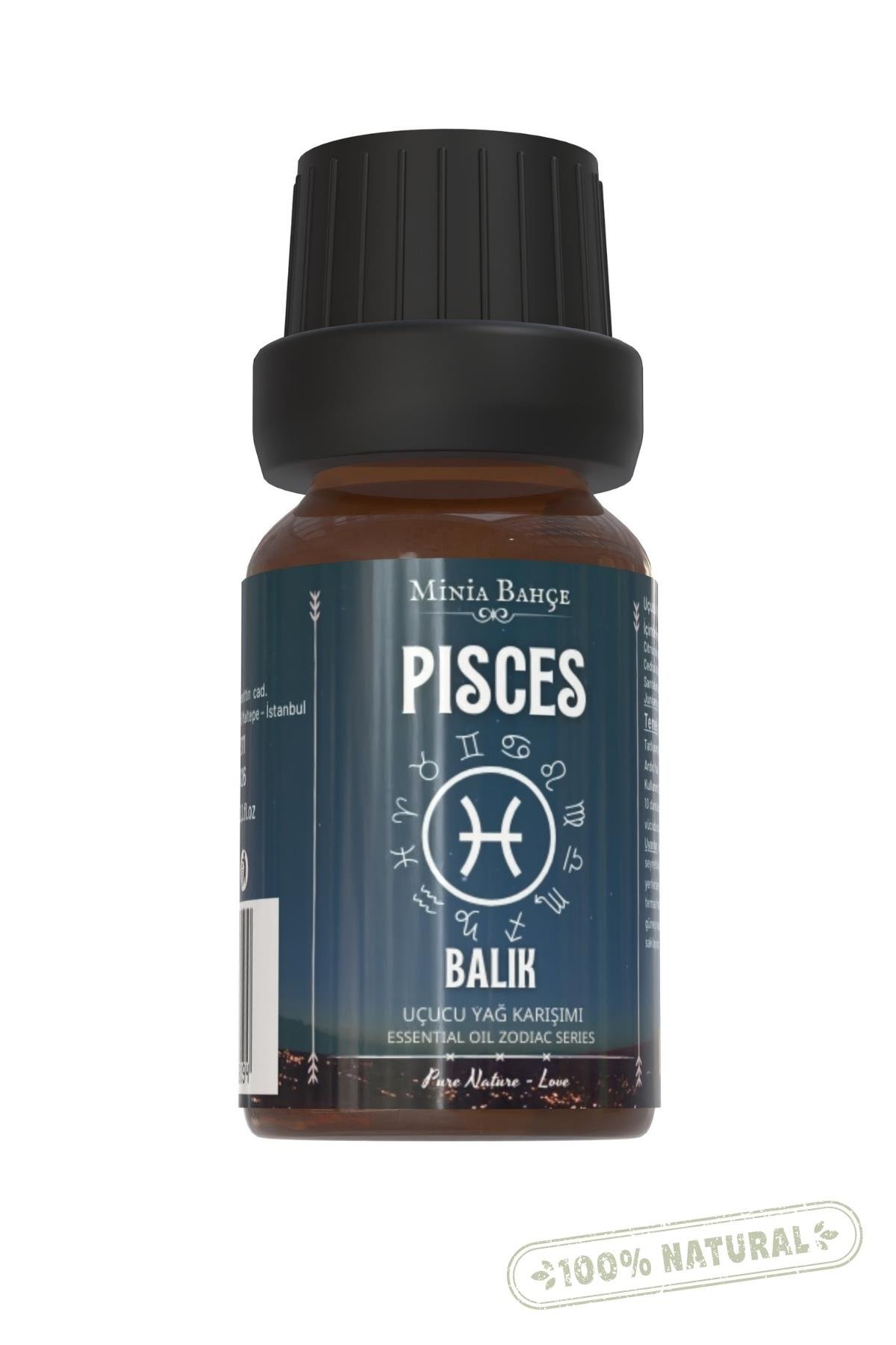 Balık Burcu - Pisces, Uçucu Yağ Karışımı, 10ml