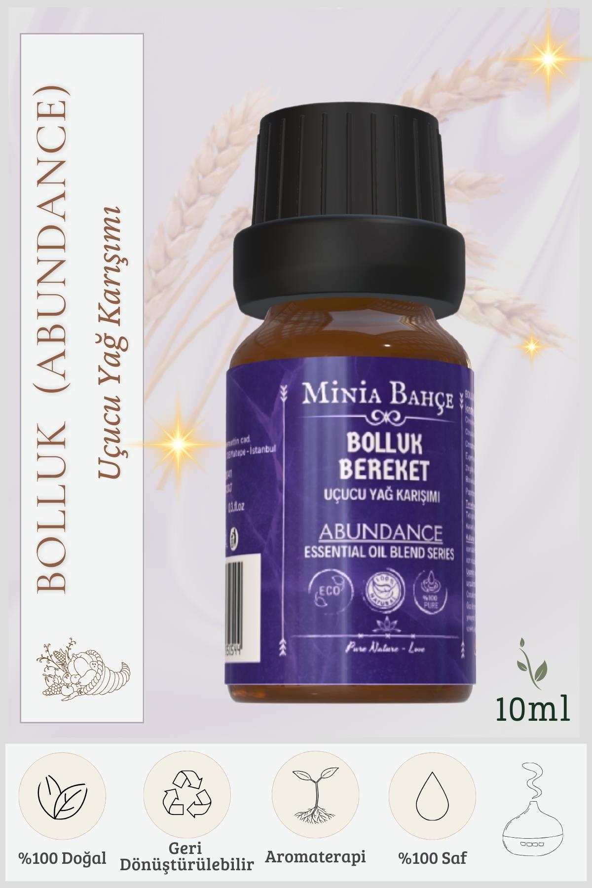 Bolluk-Bereket (Abundance) Uçucu Yağ Karışımı, %100 Saf, 10 ml