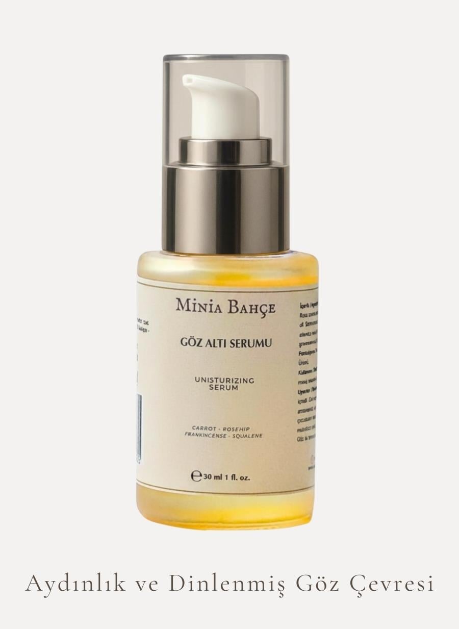 Göz Çevresi Bakım Serumu – %100 Doğal, Anti-Aging & Squalene İçerikli | 30 ml