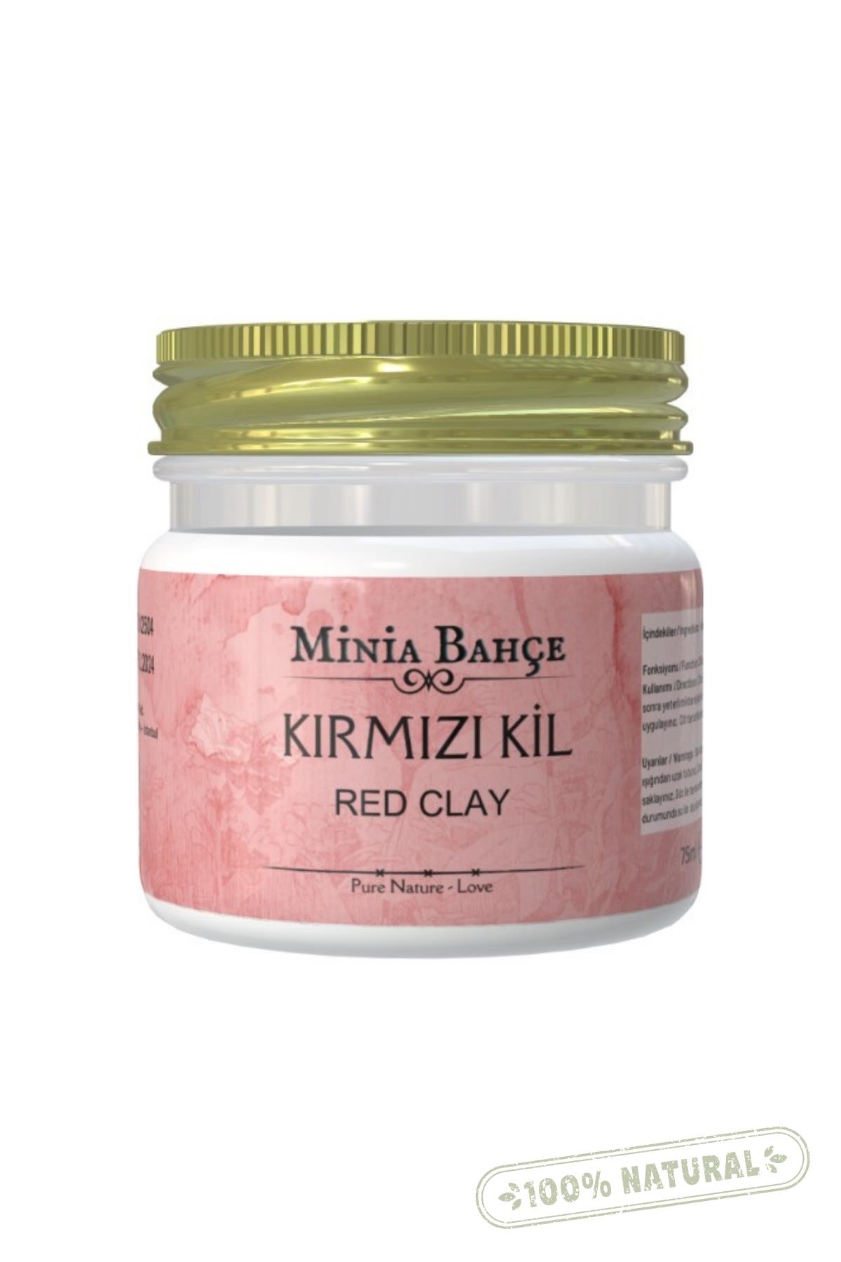 Kırmızı Kil (%100 Doğal) – 75 gr