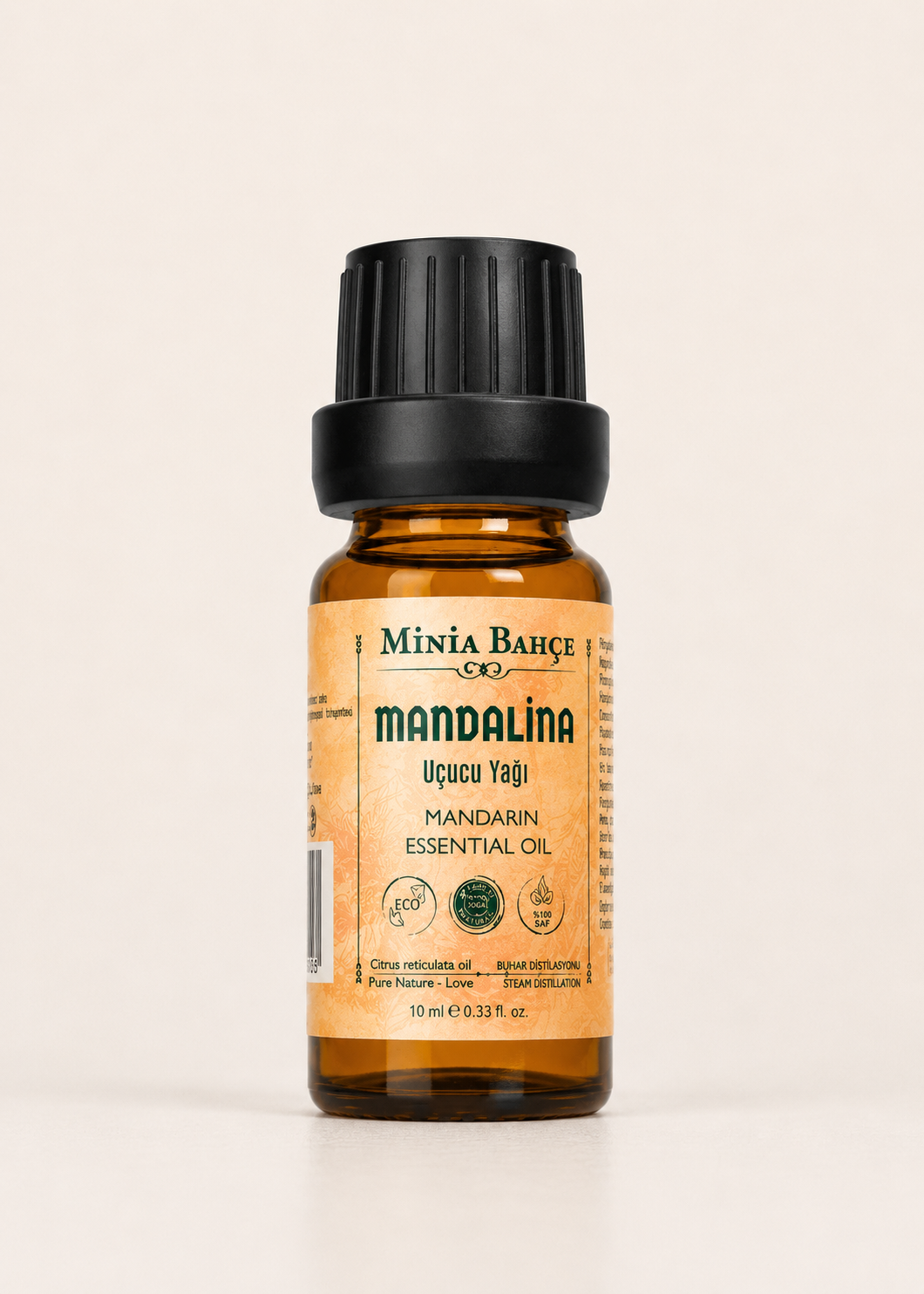 Mandalina Uçucu Yağı , %100 Saf, 10ml