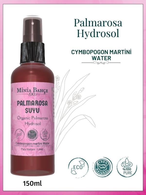 Palmarosa Suyu – %100 Doğal, 150 ml