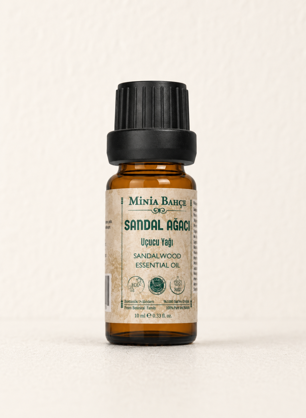 Sandal Ağacı Uçucu Yağı, %100 Saf, 10 ml