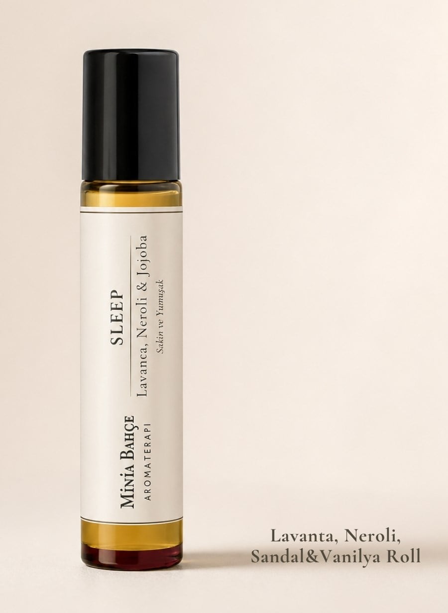 Sleep Roll - %100 Doğal Lavanta, Neroli, Sandal & Vanilya Yağı 10 ml