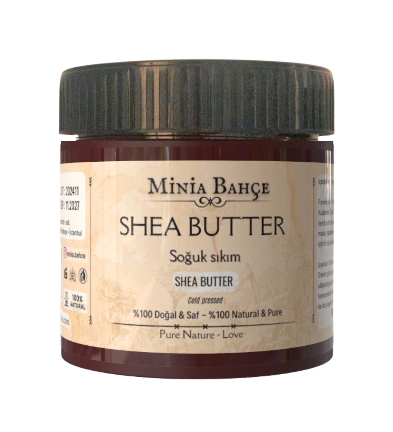 Soğuk Sıkım Shea Yağı (Karite) Yağı – %100 Doğal & Saf, 150 ml