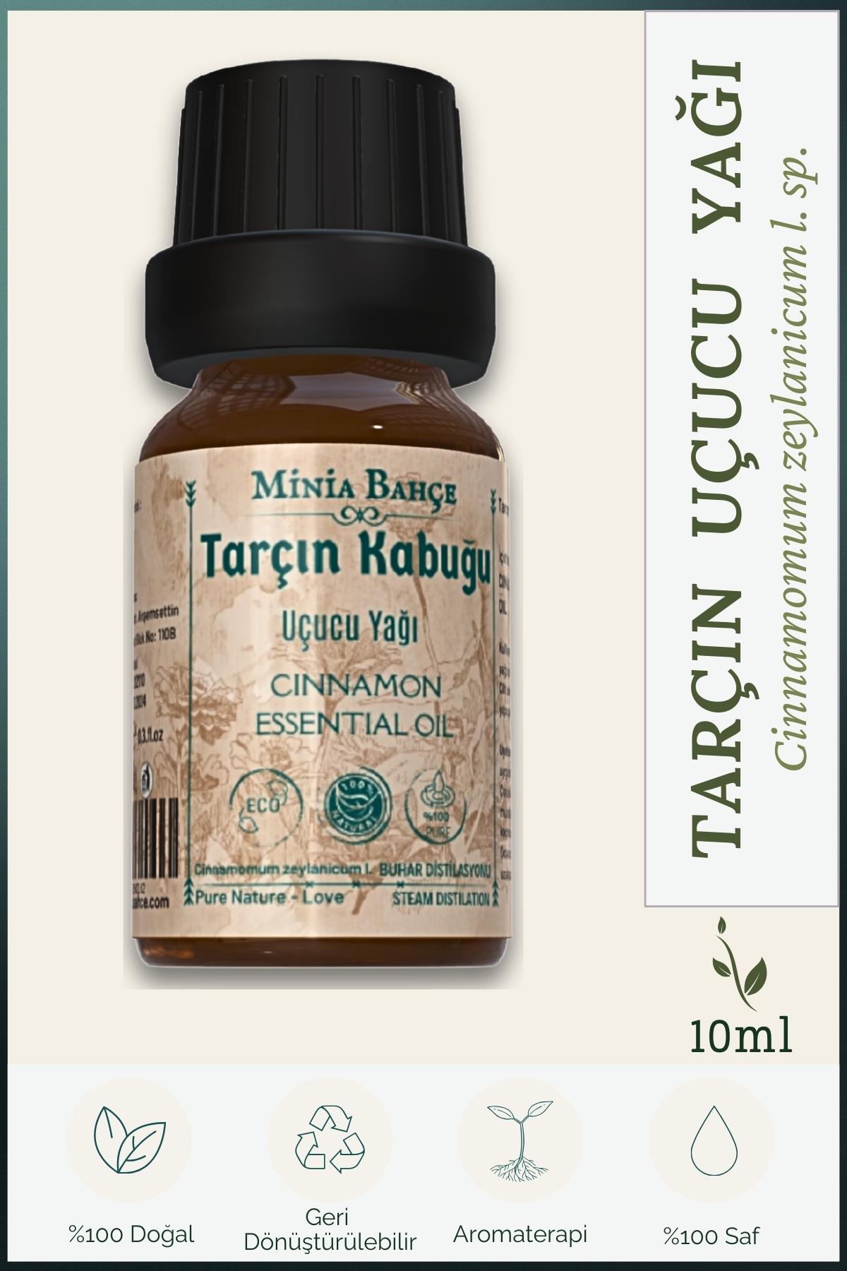 Tarçın Kabuğu Yağı, %100 Saf ve Doğal,  10ml