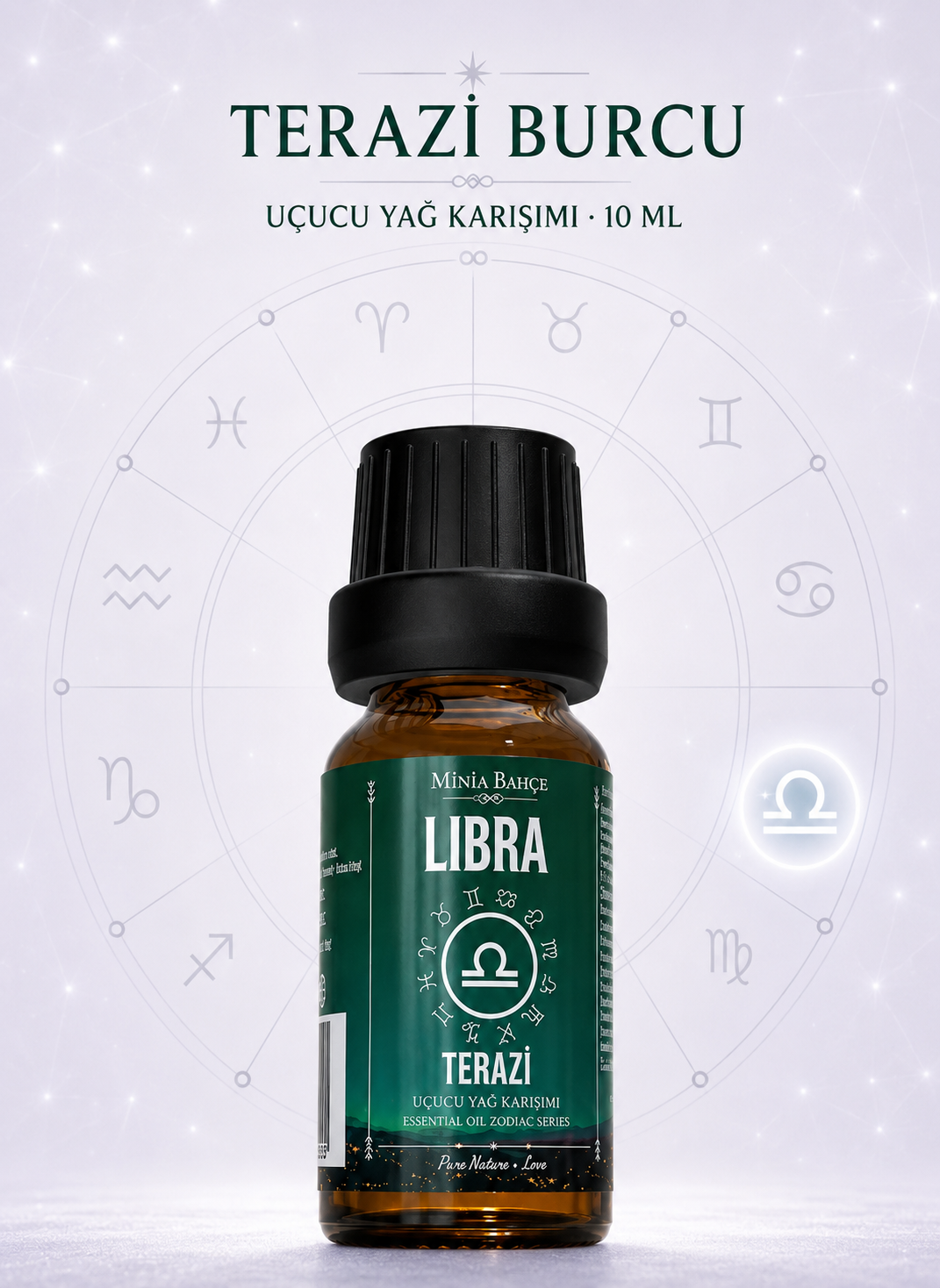 Terazi Burcu - Libra, Uçucu Yağ Karışımı, 10ml