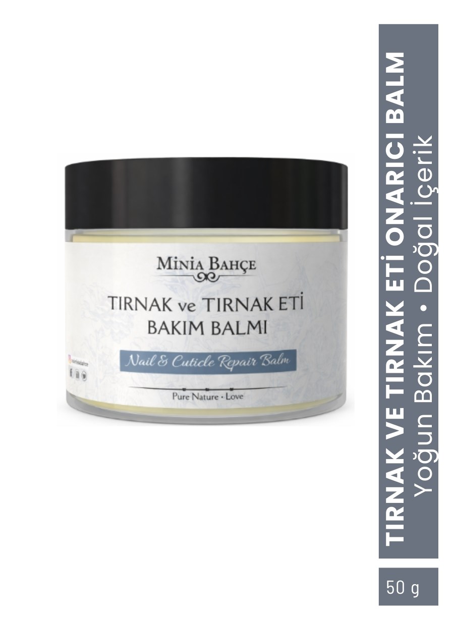 Tırnak ve Tırnak Eti Bakım Balmı - 50 ml | Yoğun Nemlendirici ve Güçlendirici Doğal Bakım