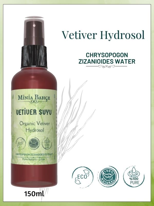 Vetiver Suyu (%100 Doğal Hidrosol) - 150 ml