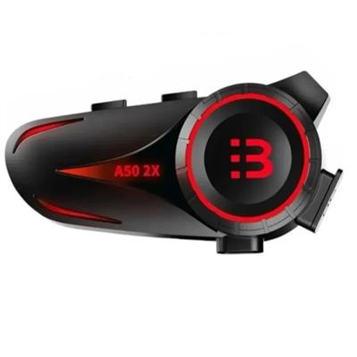 A50 2x İnterkom Seti Siyah (Su Geçirmez Bluetooth Kulaklık)