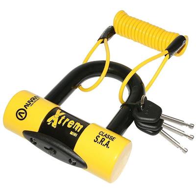 Auvray Mini Extrem Alarmlı U Disk Kilidi (Kablo Dahil)