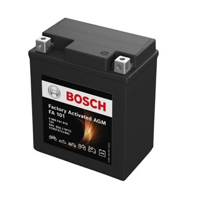 Bosch FA101 YTX7L-BS 12V 6 Ah Bakımsız Motosiklet Aküsü