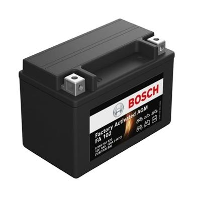 Bosch FA102 YTX9S-BS 12V 8 Ah Bakımsız Motosiklet Aküsü