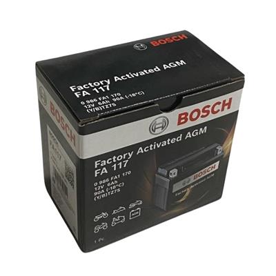 Bosch FA117 YTZ7S-BS 12V 6 Ah Bakımsız Motosiklet Aküsü
