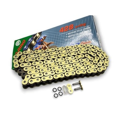 CZ Chain O-Ringli Zincir (Çelik) 428 x 128L